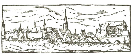 Holzschnitt von Jost Ammann nach Apian 1579