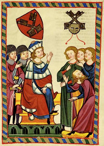 Burggraf von Regensburg im Codex Manesse