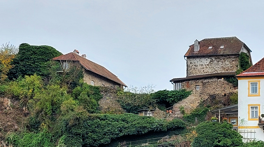 Vorburg mit Torbau und Turmstumpf