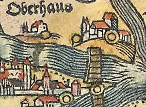 Veste Oberhaus bei Apian 1568