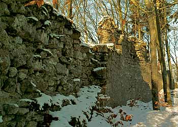 Ringmauer von innen (zum Vergrößern anklicken!)